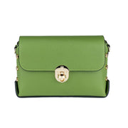 geanta-femei-piele-naturala-verde-rosa