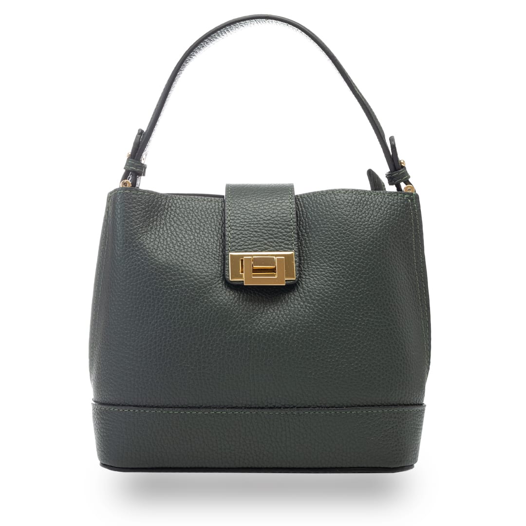 geanta-femei-piele-naturala-verde-kaki-Elegance