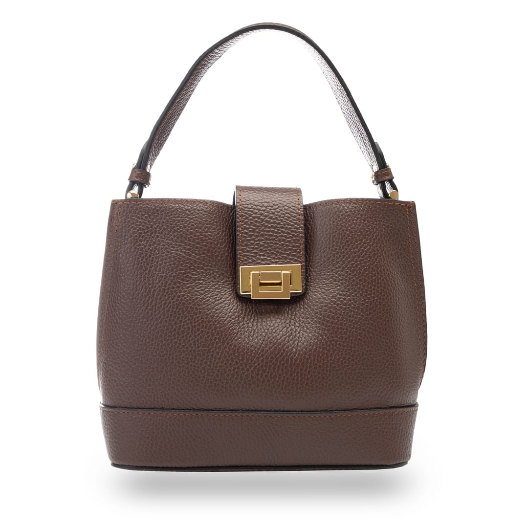 geanta-femei-piele-naturala-maro-inchis-Elegance