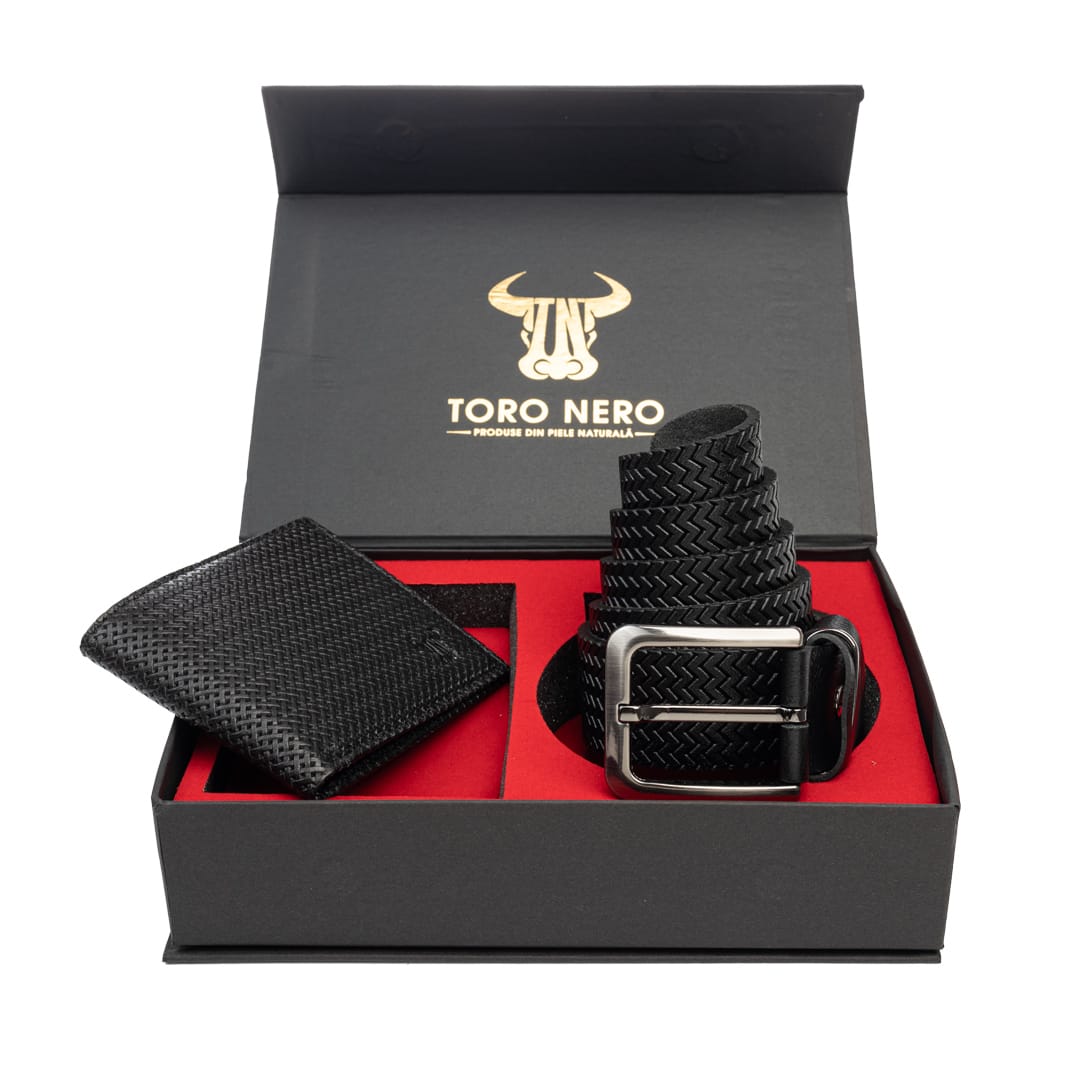 Set-cadou-barbati-piele-naturala-negru-Eyelet