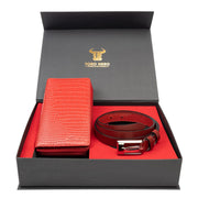 set-cadou-portofel-curea-femei-piele-naturala-rosu-Gia-Slim