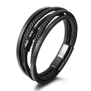 Bratara-barbati-piele-naturala-negru-Icon