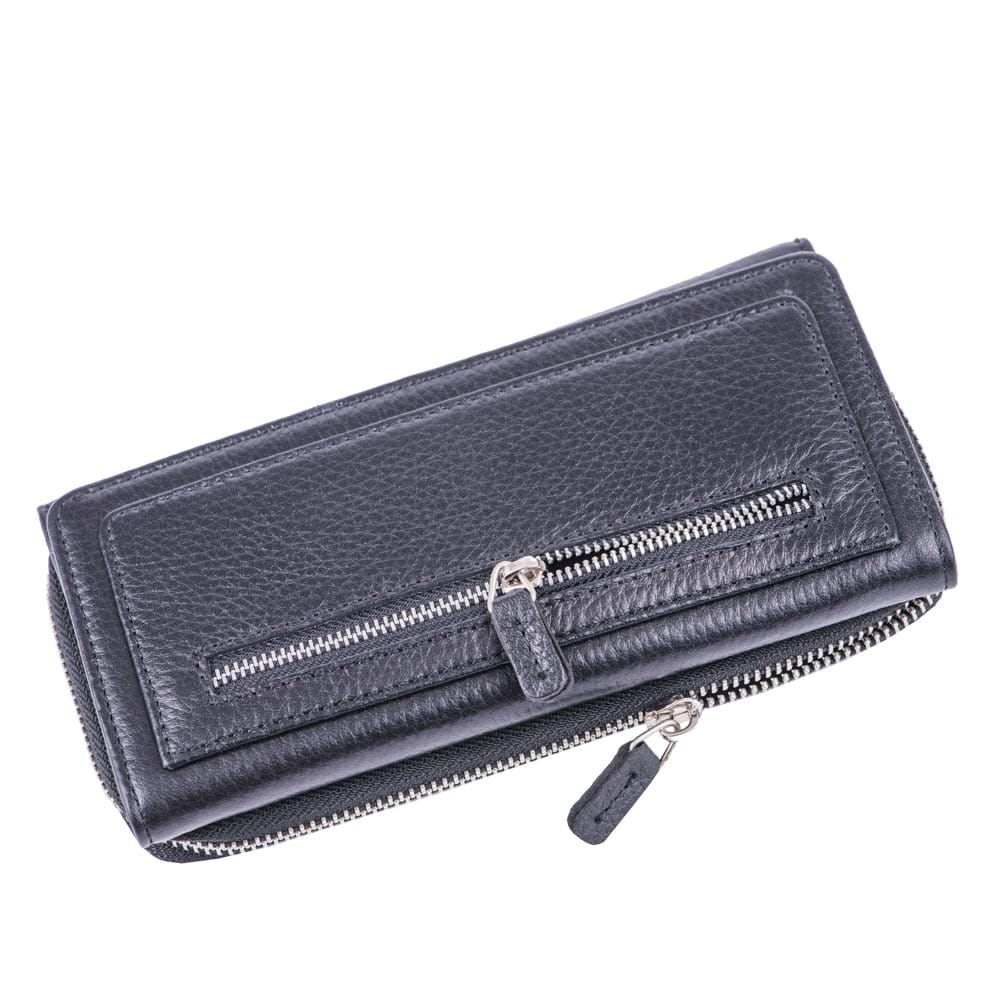 toro-nero-portofele-din-piele-naturala-Lady-Zipper-Black-2