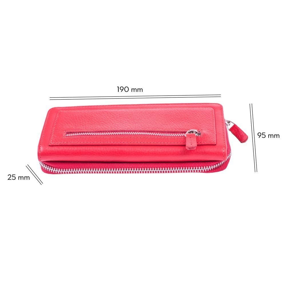 toro-nero-portofele-din-piele-naturala-Lady-Zipper-Red-2