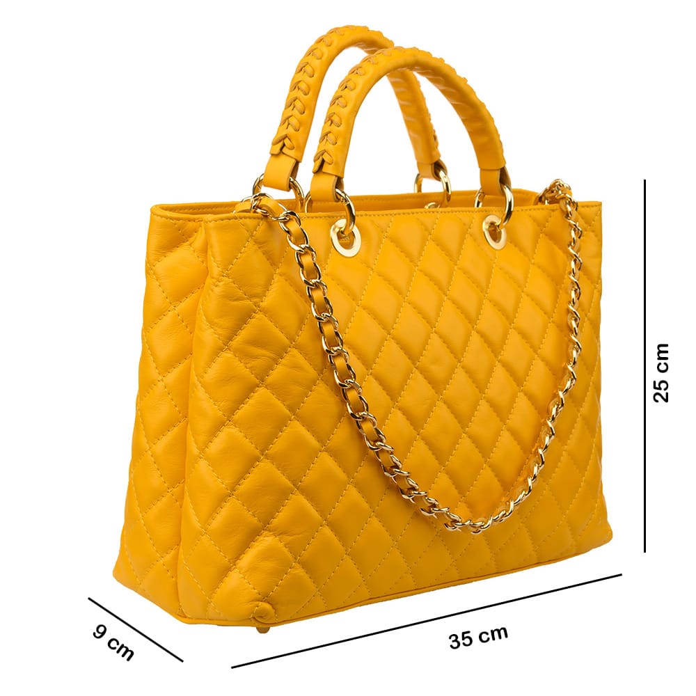 Geanta-dama-din-piele-naturala-galben-Crossed-Lady_5