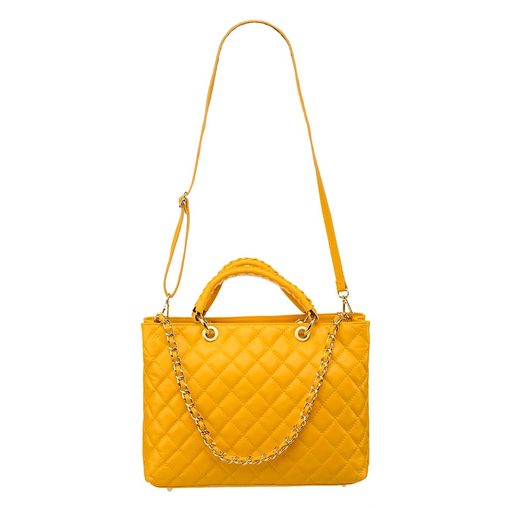 Geanta-dama-din-piele-naturala-galben-Crossed-Lady_2