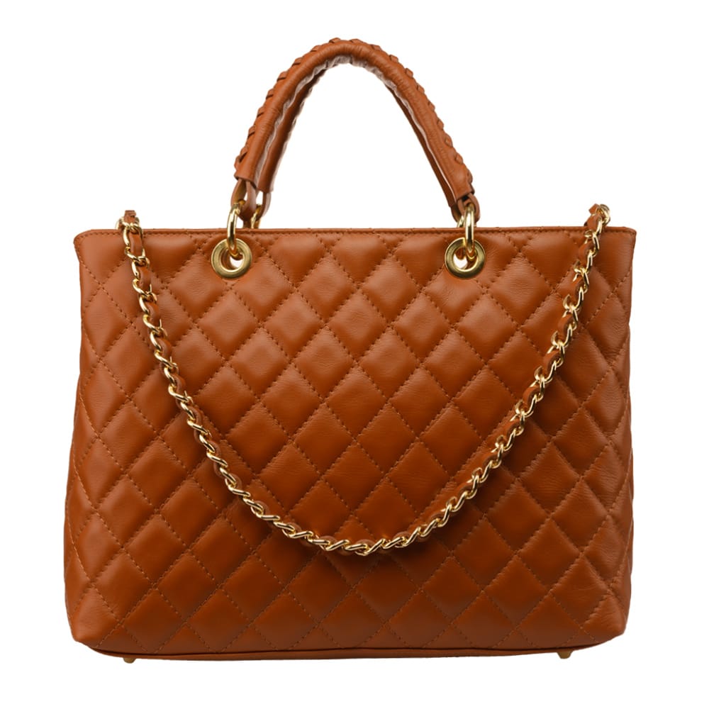 Geanta-dama-din-piele-naturala-maro-Crossed-Lady_3