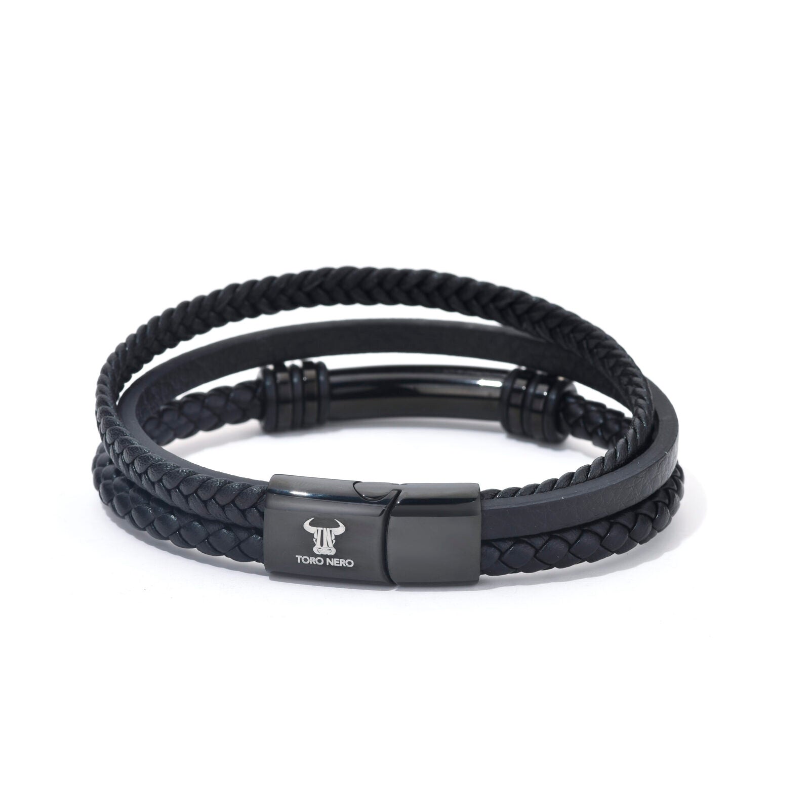 Bratara-barbati-piele-naturala-negru-Linders2.jpg