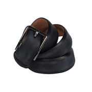 curea-barbati-piele-naturala-bleumarin-Vintage