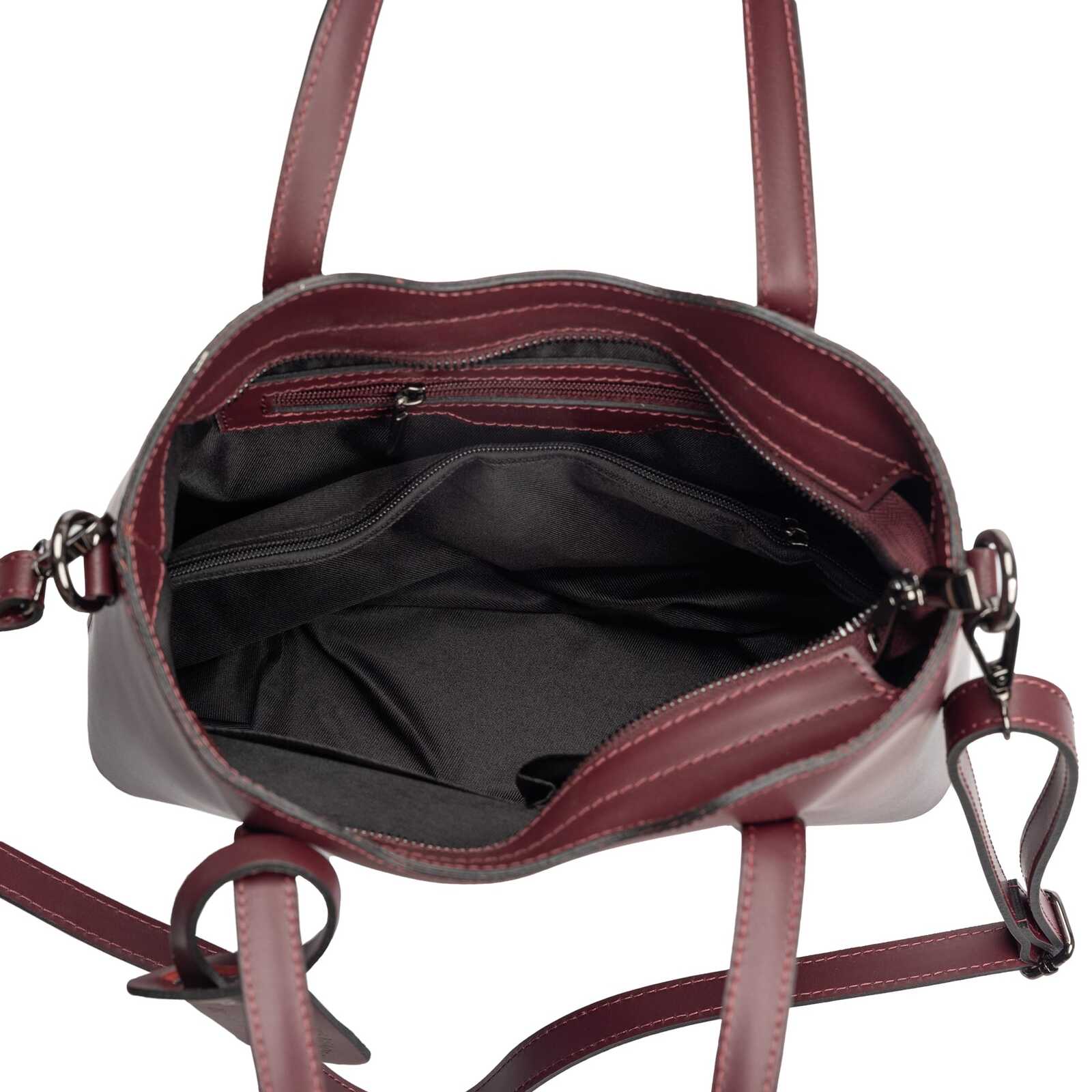 Geanta-dama-din-piele-naturala-visiniu-Design-Lover-Medium_1