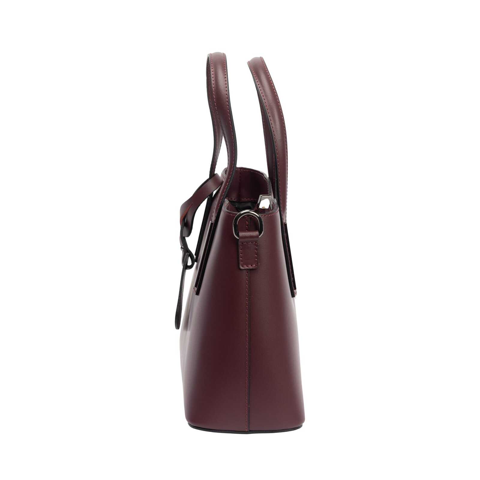 Geanta-dama-din-piele-naturala-visiniu-Design-Lover-Medium_4