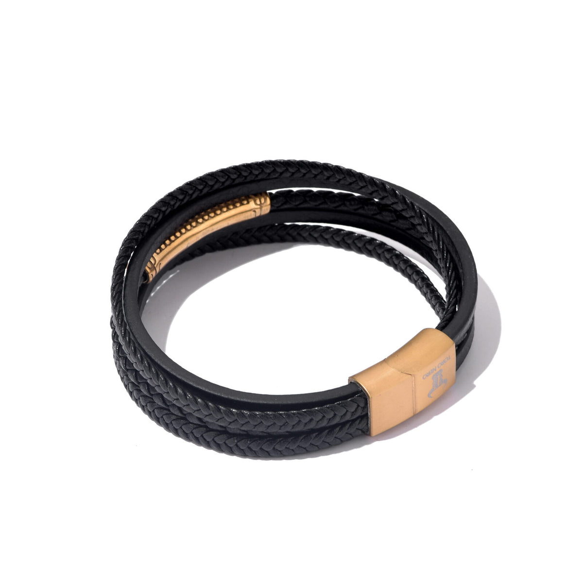 bratara-barbati-piele-naturala-negru-auriu-Liam5.jpg