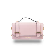 Damenhandtasche aus echtem Leder in Rosa, Natalia