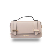 Damenhandtasche aus hellrosa Echtleder Natalia