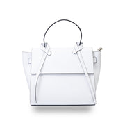 Bolso de mujer de piel natural blanca Erika