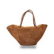Women's brown genuine leather bag Diana