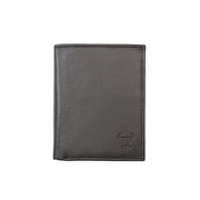 Cartera de hombre de piel natural marrón Ryan, protección RFID
