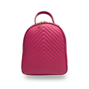Rucsac damă din piele naturala fucsia Ruxi